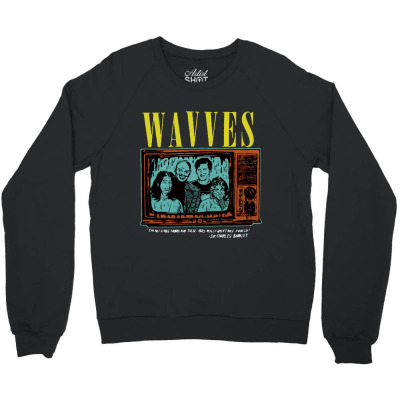 Wavves Group Band Crewneck Sweatshirt Designed By Warning