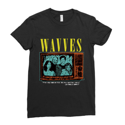 Wavves Group Band Ladies Fitted T-shirt Designed By Warning