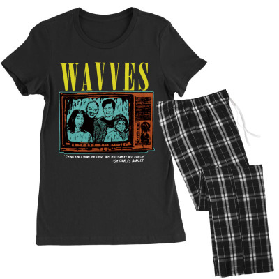 Wavves Group Band Women's Pajamas Set Designed By Warning