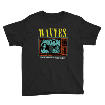 Wavves Group Band Youth Tee Designed By Warning