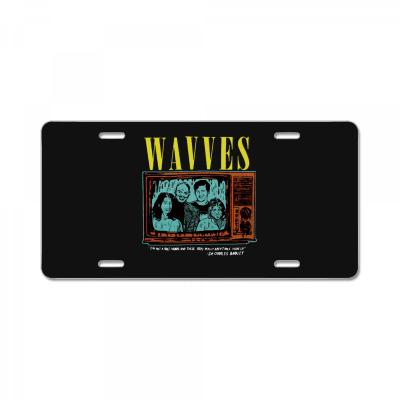 Wavves Group Band License Plate Designed By Warning