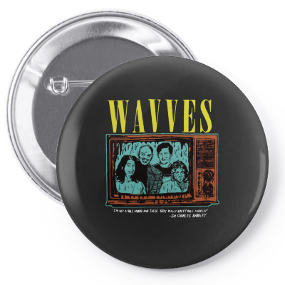 Wavves Group Band Pin-back Button Designed By Warning