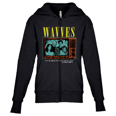 Wavves Group Band Youth Zipper Hoodie Designed By Warning