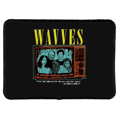 Wavves Group Band Rectangle Patch Designed By Warning