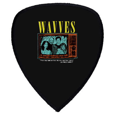 Wavves Group Band Shield S Patch Designed By Warning