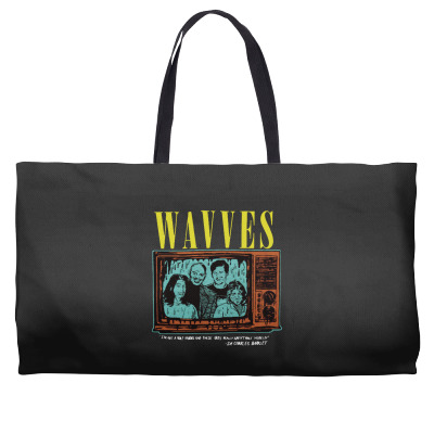 Wavves Group Band Weekender Totes Designed By Warning