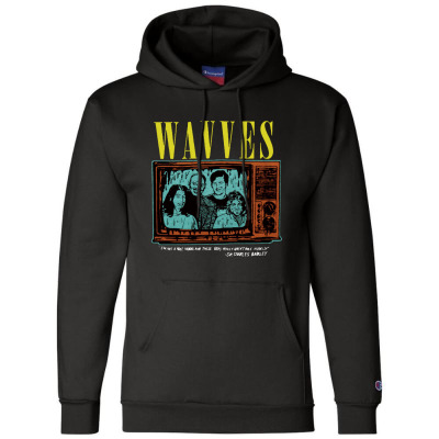 Wavves Group Band Champion Hoodie Designed By Warning