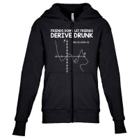 Friends Don't Let Friends Drink And Derive Youth Zipper Hoodie | Artistshot