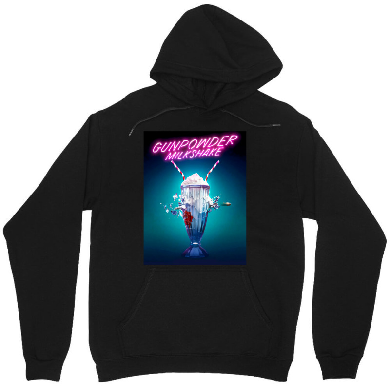 Gunpowder Milkshake Poster Unisex Hoodie by SandraDelpha | Artistshot