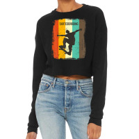 Hot Trend Skateboarding Male Retro 70s Vintage Skater Boy Cropped Sweater | Artistshot