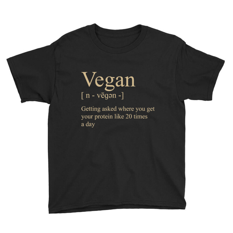 Vegan Definition Men Kids Youth Tee by thanhtran | Artistshot