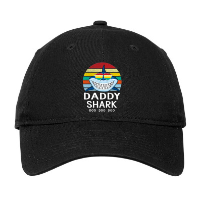 Fun Daddy Shark Adjustable Cap Designed By Warning