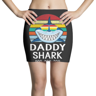 Fun Daddy Shark Mini Skirts Designed By Warning