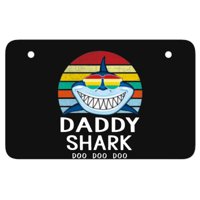 Fun Daddy Shark Atv License Plate Designed By Warning