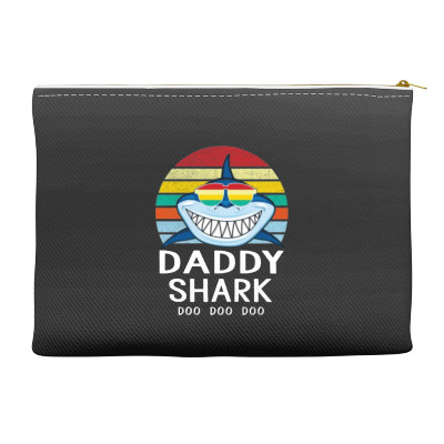 Fun Daddy Shark Accessory Pouches Designed By Warning