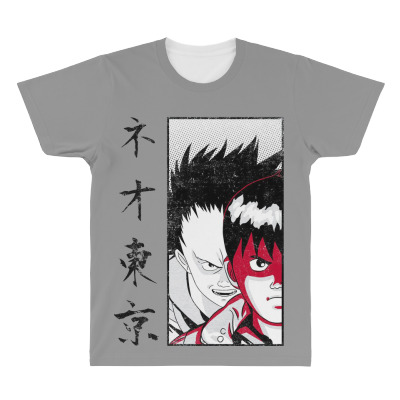 Future Anime Movie All Over Men's T-shirt Designed By Warning