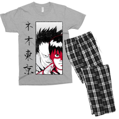 Future Anime Movie Men's T-shirt Pajama Set Designed By Warning