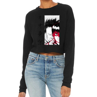 Future Anime Movie Cropped Sweater Designed By Warning