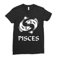 Trending Pisces Zodiac Constellation Astrology Horoscope Pisces Man Ladies Fitted T-shirt | Artistshot