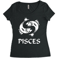 Trending Pisces Zodiac Constellation Astrology Horoscope Pisces Man Women's Triblend Scoop T-shirt | Artistshot