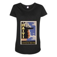 Haiti A Drama Of The Black Napoleon Maternity Scoop Neck T-shirt | Artistshot