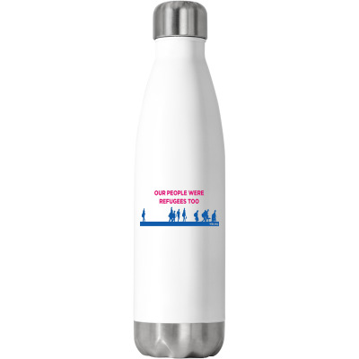 Educate For Action Stainless Steel Water Bottle Designed By Warning