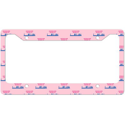 Educate For Action License Plate Frame Designed By Warning