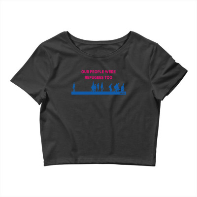 Educate For Action Crop Top Designed By Warning