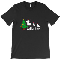 The Cat Father Funny Christmas Cat Dad T-shirt | Artistshot