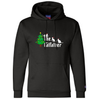 The Cat Father Funny Christmas Cat Dad Champion Hoodie | Artistshot