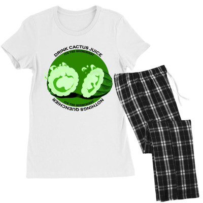 Cactus Juice Logo Women's Pajamas Set Designed By Warning