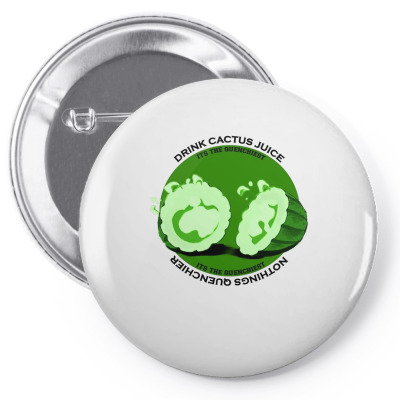 Cactus Juice Logo Pin-back Button Designed By Warning