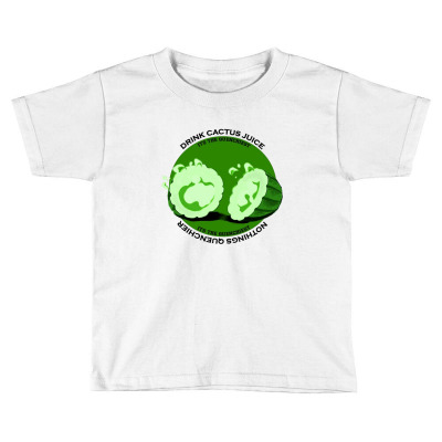 Cactus Juice Logo Toddler T-shirt Designed By Warning