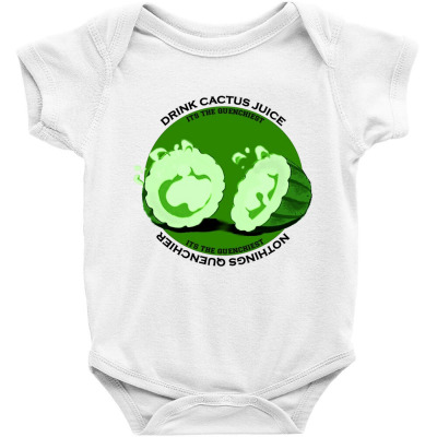 Cactus Juice Logo Baby Bodysuit Designed By Warning