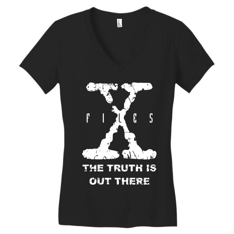 X Files The Truth Is Out There Women's V-Neck T-Shirt by Cublaxsueng | Artistshot