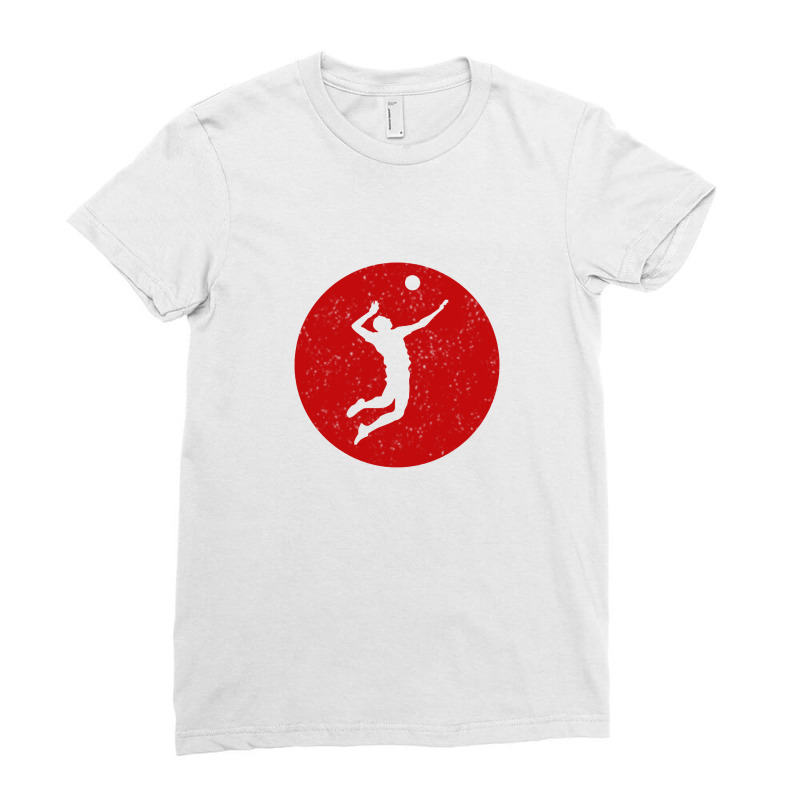 Volleyball Ladies Fitted T-Shirt by Seiogonah | Artistshot