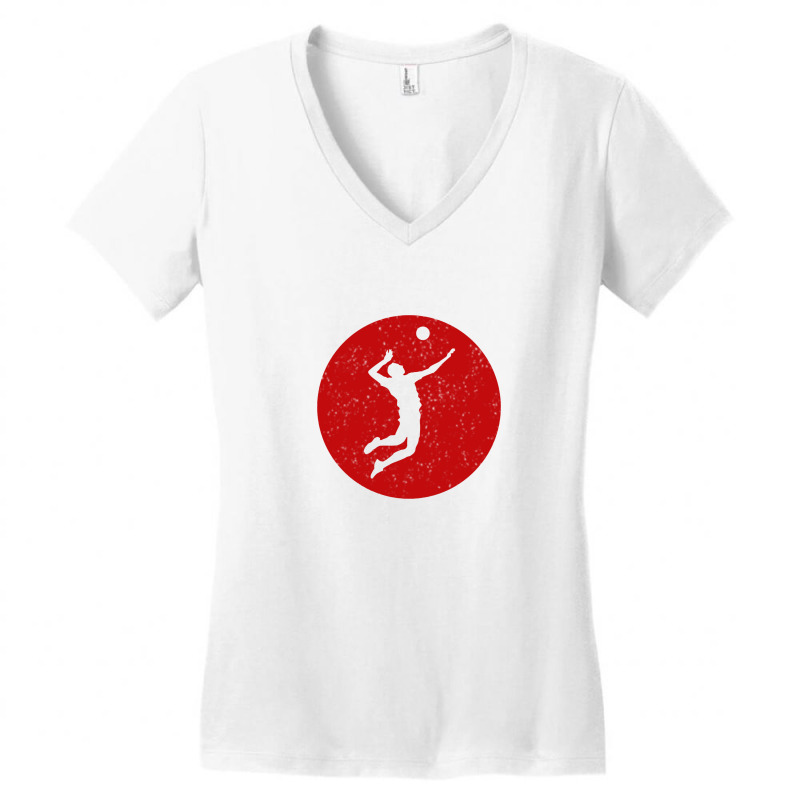 Volleyball Women's V-Neck T-Shirt by Seiogonah | Artistshot