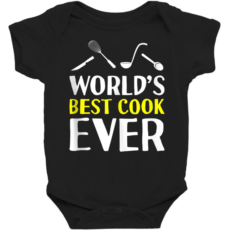 World's Best Cook Ever Cooking Chef Kitchen Cuisine Gourmet Tank Top Baby Bodysuit by choninzel | Artistshot