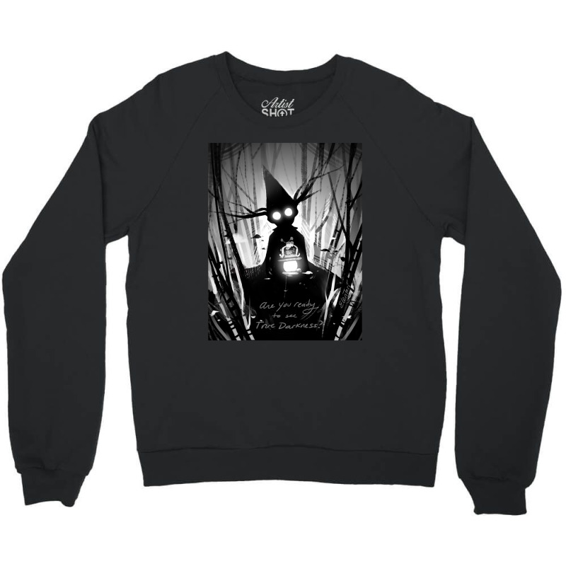 Hot Trend True Darkness Crewneck Sweatshirt by Hugo Flowers | Artistshot