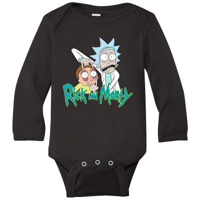 Funny Story Long Sleeve Baby Bodysuit Designed By Warning
