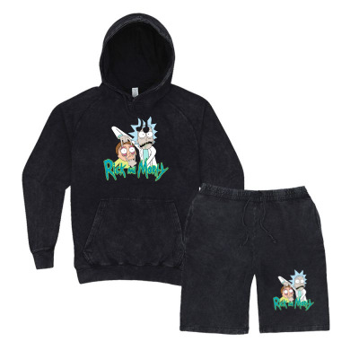 Funny Story Vintage Hoodie And Short Set Designed By Warning