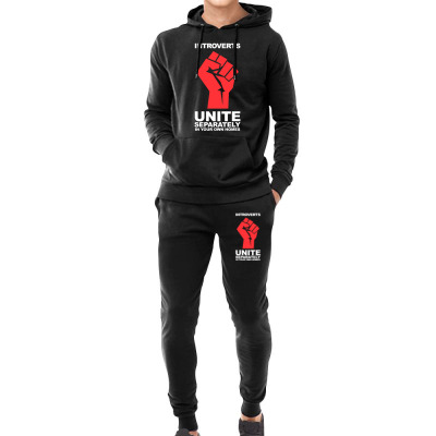 Dont Introverts Hoodie & Jogger Set Designed By Warning