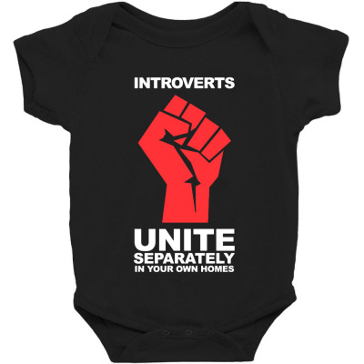 Dont Introverts Baby Bodysuit Designed By Warning