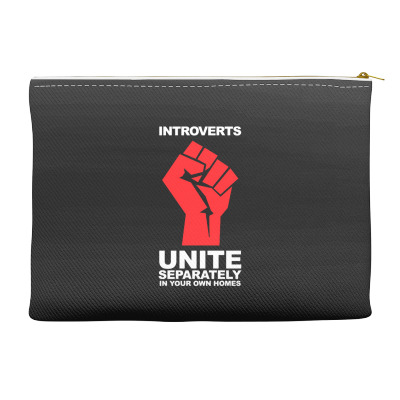 Dont Introverts Accessory Pouches Designed By Warning