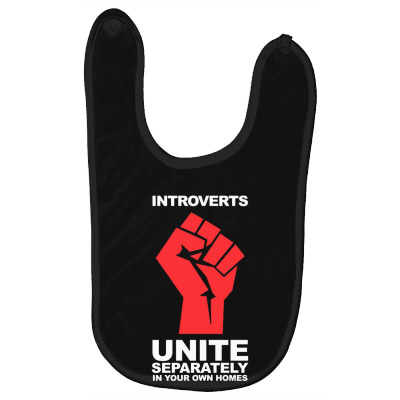 Dont Introverts Baby Bibs Designed By Warning