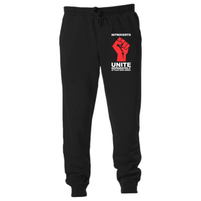 Dont Introverts Unisex Jogger Designed By Warning