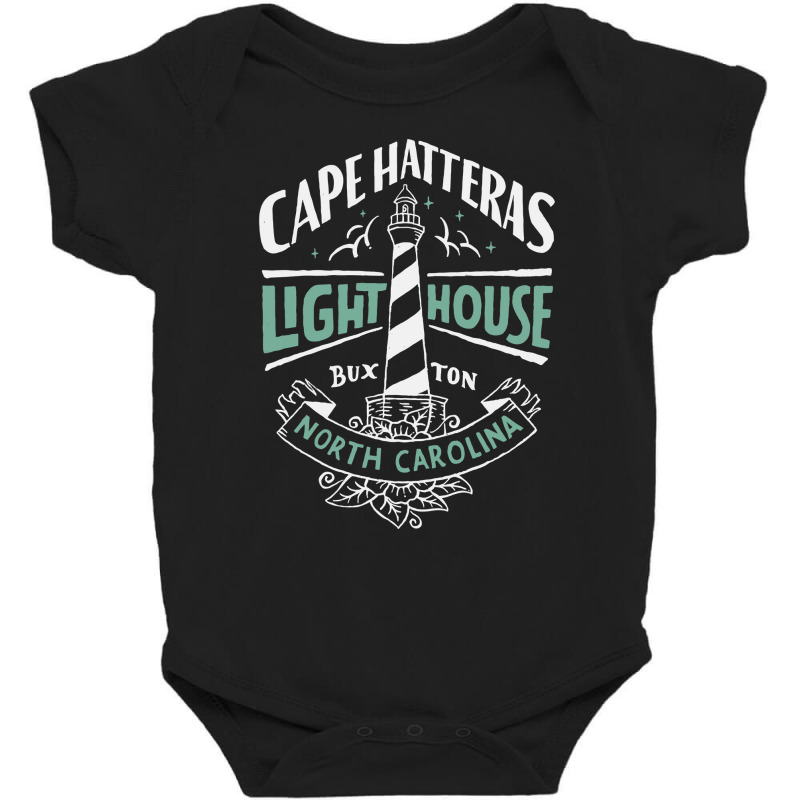 Hot Trend Cape Hatteras Lighthouse Outer Banks Nc Obx Baby Bodysuit by Acevedo Bolen | Artistshot