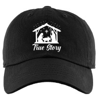 True Story Christmas Christian Religion Religious Xmas Kids Cap | Artistshot