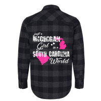 Michigan Shirts Just A Michigan Girl In A South Carolina Flannel Shirt | Artistshot