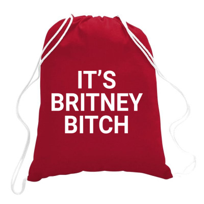 Britney New Album Drawstring Bags Designed By Warning